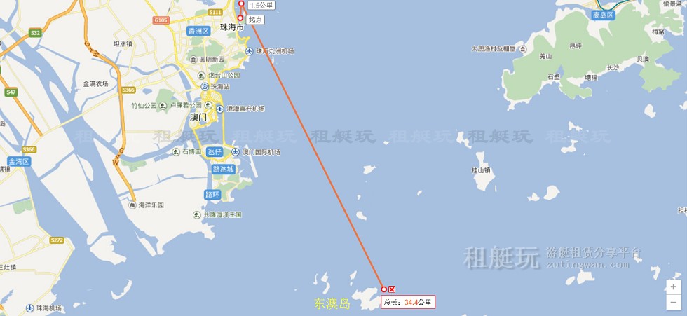 珠海揚(yáng)名游艇碼頭→東澳島→珠海揚(yáng)名游艇碼頭 珠海揚(yáng)名游艇碼頭→東澳島→珠海揚(yáng)名游艇碼頭